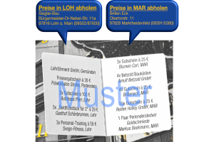 Wo werden die Gewinne abgeholt?